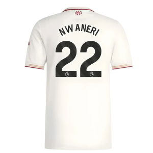 2025-2026 Arsenal Authentic Third Shirt (Nwaneri 22)