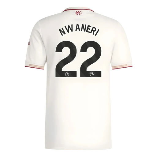2025-2026 Arsenal Authentic Third Shirt (Nwaneri 22)