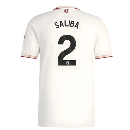 2025-2026 Arsenal Authentic Third Shirt (Saliba 2)