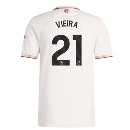 2025-2026 Arsenal Authentic Third Shirt (Vieira 21)