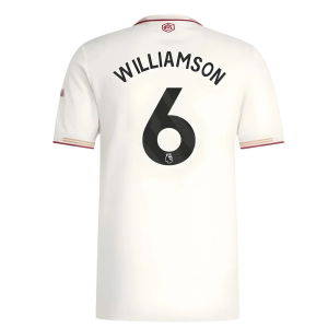 2025-2026 Arsenal Authentic Third Shirt (Williamson 6)