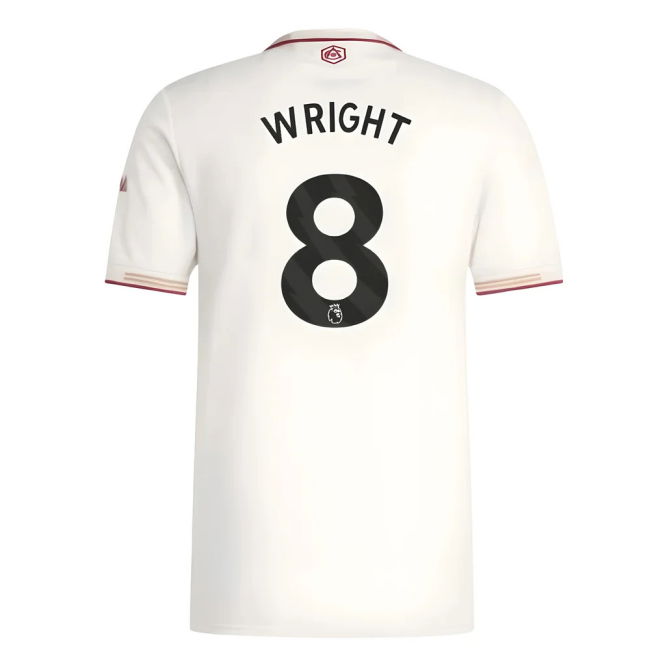 2025-2026 Arsenal Authentic Third Shirt (Wright 8)