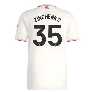 2025-2026 Arsenal Authentic Third Shirt (Zinchenko 35)