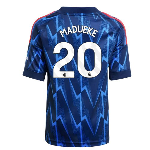 2025-2026 Arsenal Away Mini Kit (Madueke 20)