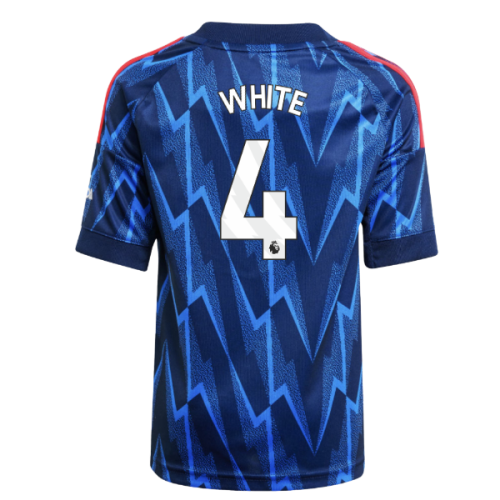 2025-2026 Arsenal Away Mini Kit (White 4)