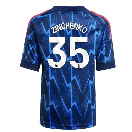 2025-2026 Arsenal Away Mini Kit (Zinchenko 35)