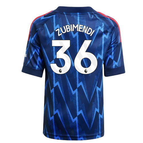 2025-2026 Arsenal Away Mini Kit (Zubimendi 36)