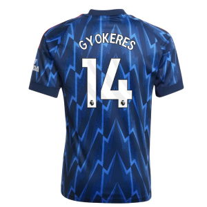 2025-2026 Arsenal Away Shirt (Kids) (Gyokeres 14)