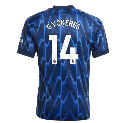 2025-2026 Arsenal Away Shirt (Kids) (Gyokeres 14)