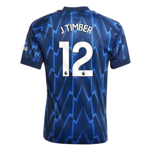 2025-2026 Arsenal Away Shirt (Kids) (J.Timber 12)