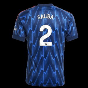 2025-2026 Arsenal Away Shirt (Kids) (Saliba 2)