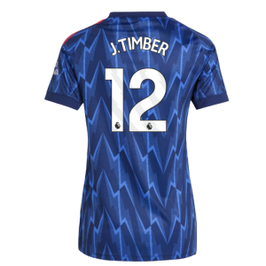 2025-2026 Arsenal Away Shirt (Womens) (J.Timber 12)