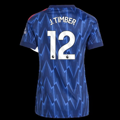 2025-2026 Arsenal Away Shirt (Womens) (J.Timber 12)