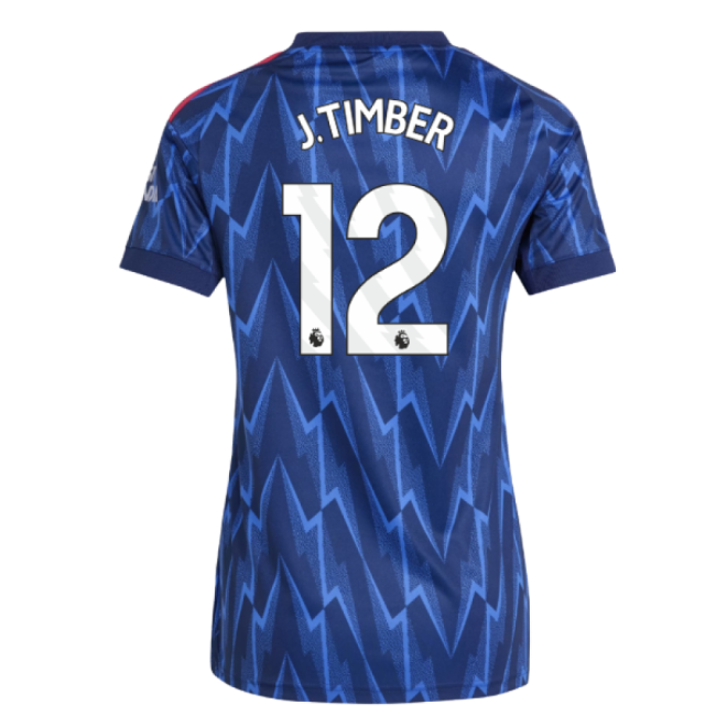 2025-2026 Arsenal Away Shirt (Womens) (J.Timber 12)