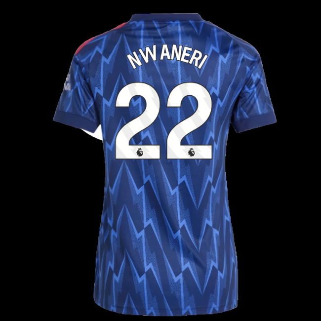 2025-2026 Arsenal Away Shirt (Womens) (Nwaneri 22)