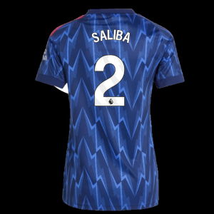 2025-2026 Arsenal Away Shirt (Womens) (Saliba 2)