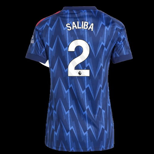 2025-2026 Arsenal Away Shirt (Womens) (Saliba 2)