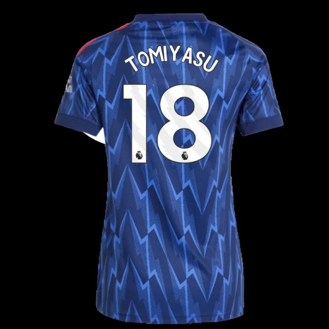 2025-2026 Arsenal Away Shirt (Womens) (Tomiyasu 18)