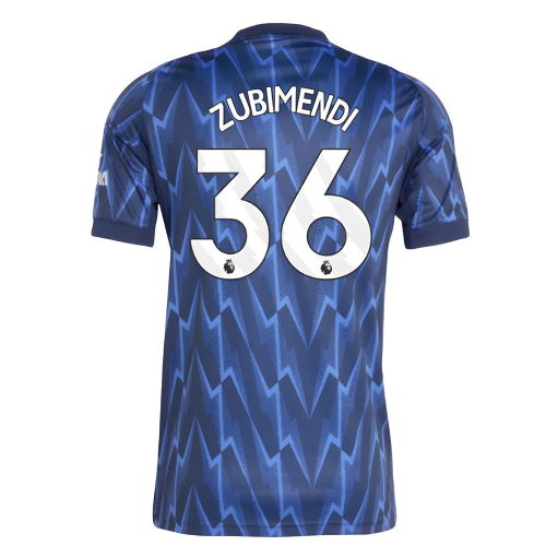 2025-2026 Arsenal Away Shirt (Zubimendi 36)