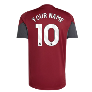 2025-2026 Arsenal EU Training Jersey (Burgundy)