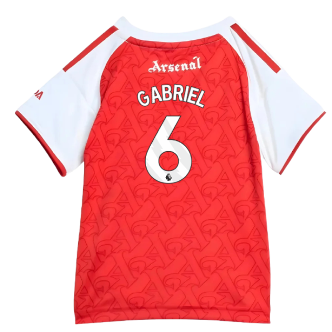 2025-2026 Arsenal Home Baby Kit (Gabriel 6)