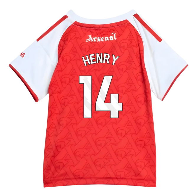 2025-2026 Arsenal Home Baby Kit (Henry 14)
