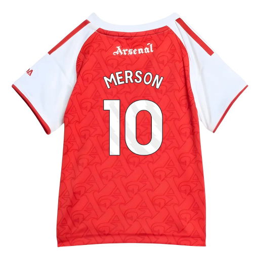 2025-2026 Arsenal Home Baby Kit (Merson 10)