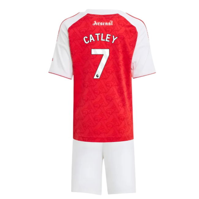2025-2026 Arsenal Home Mini Kit (Catley 7)