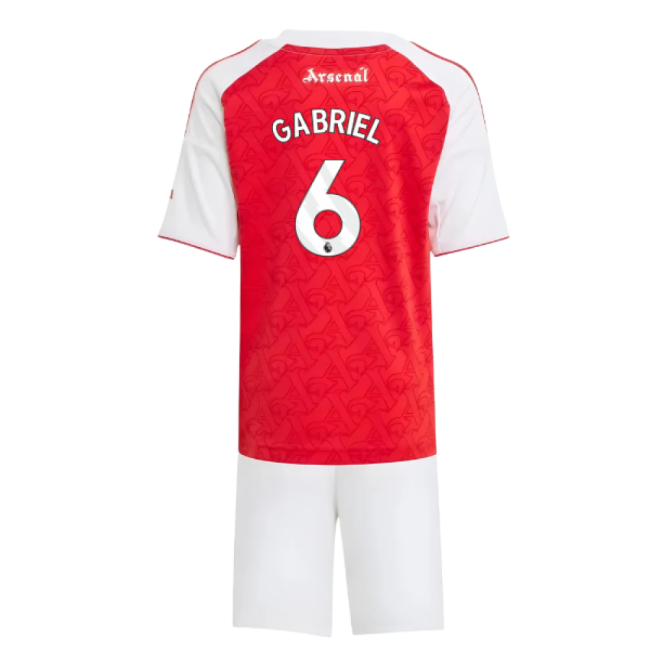 2025-2026 Arsenal Home Mini Kit (Gabriel 6)