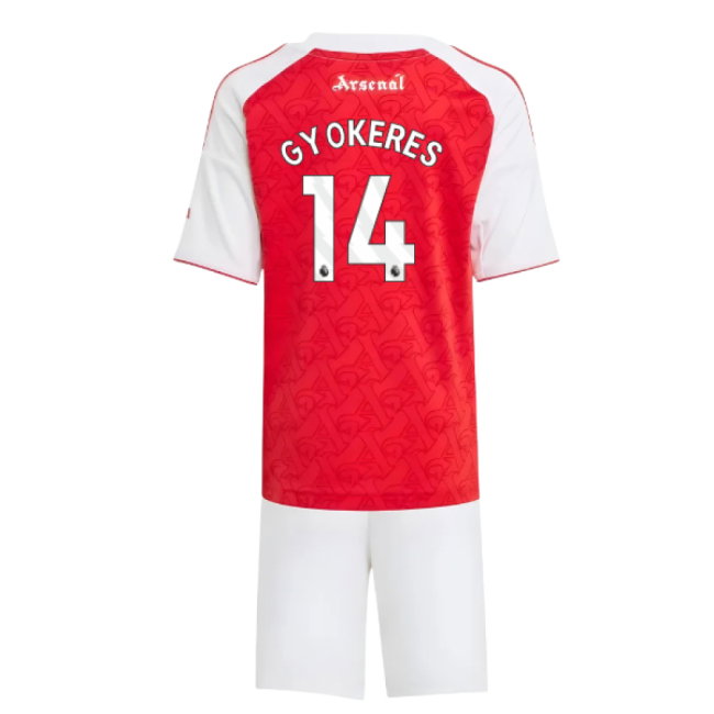 2025-2026 Arsenal Home Mini Kit (Gyokeres 14)
