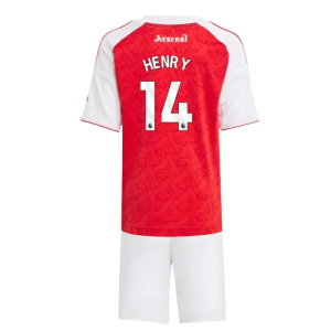 2025-2026 Arsenal Home Mini Kit (Henry 14)