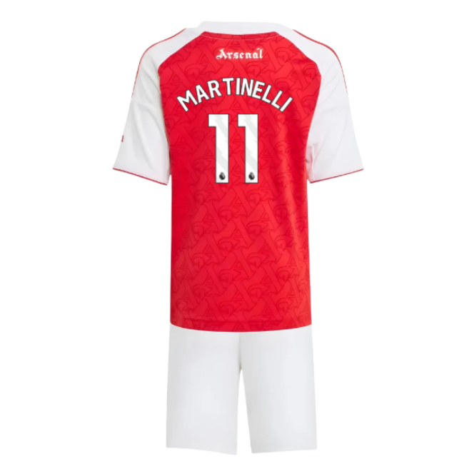 2025-2026 Arsenal Home Mini Kit (Martinelli 11)