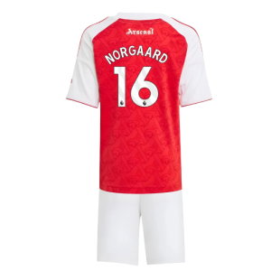 2025-2026 Arsenal Home Mini Kit (Norgaard 16)