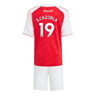 2025-2026 Arsenal Home Mini Kit (S.Cazorla 19)