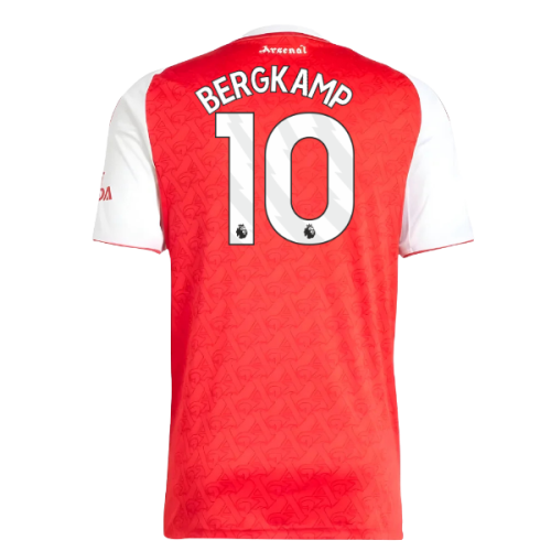 2025-2026 Arsenal Home Shirt (Bergkamp 10)