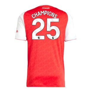 2025-2026 Arsenal Home Shirt (Champions 25)