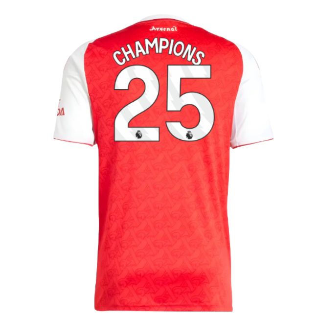 2025-2026 Arsenal Home Shirt (Champions 25)