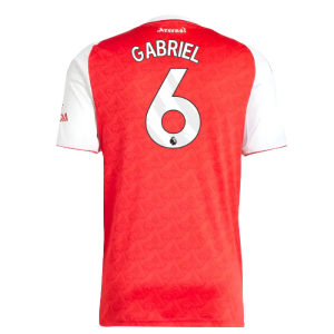 2025-2026 Arsenal Home Shirt (Gabriel 6)