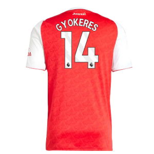 2025-2026 Arsenal Home Shirt (Gyokeres 14)