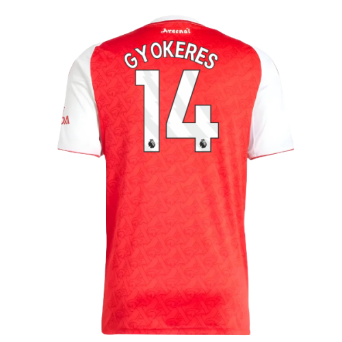 2025-2026 Arsenal Home Shirt (Gyokeres 14)
