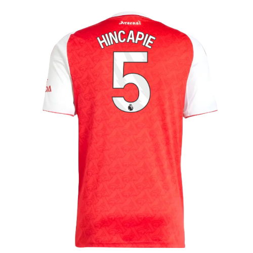 2025-2026 Arsenal Home Shirt (Hincapie 5)
