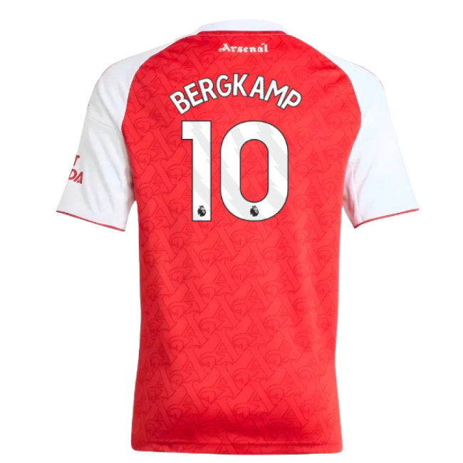 2025-2026 Arsenal Home Shirt (Kids) (Bergkamp 10)