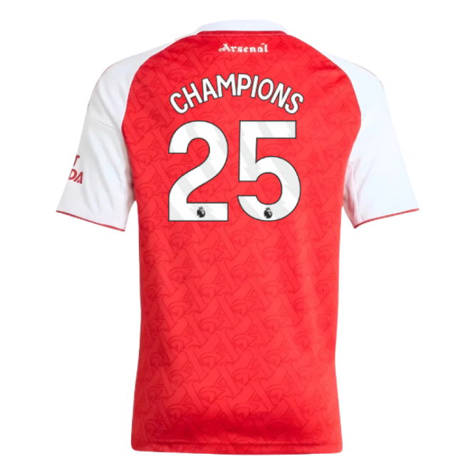 2025-2026 Arsenal Home Shirt (Kids) (Champions 25)