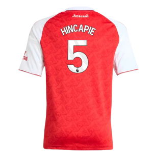 2025-2026 Arsenal Home Shirt (Kids) (Hincapie 5)