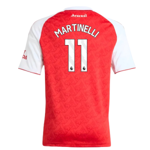 2025-2026 Arsenal Home Shirt (Kids) (Martinelli 11)