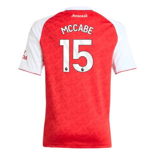 2025-2026 Arsenal Home Shirt (Kids) (McCabe 15)
