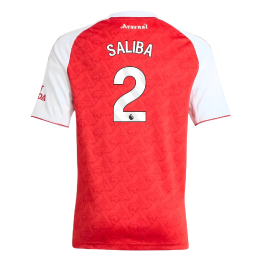 2025-2026 Arsenal Home Shirt (Kids) (Saliba 2) 2025-2026 Arsenal Home Shirt (Kids) (Saliba 2)