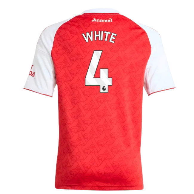 2025-2026 Arsenal Home Shirt (Kids) (White 4)