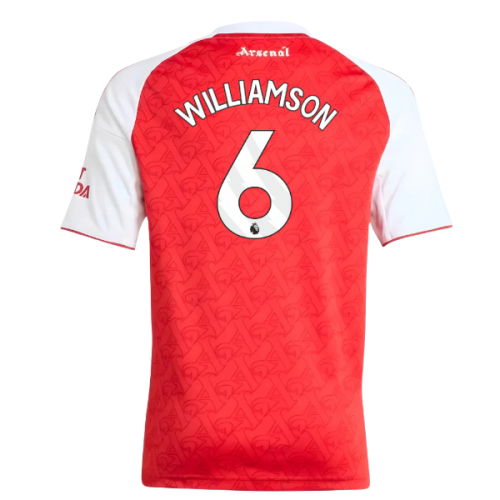 2025-2026 Arsenal Home Shirt (Kids) (Williamson 6)
