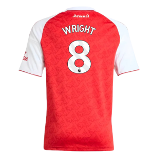 2025-2026 Arsenal Home Shirt (Kids) (Wright 8)